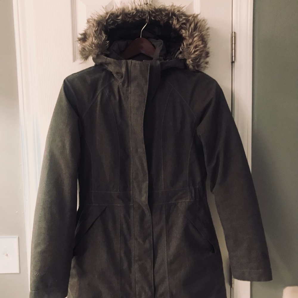 North Face Arctic Parka. Waterproof. Wind proof. Medium grey